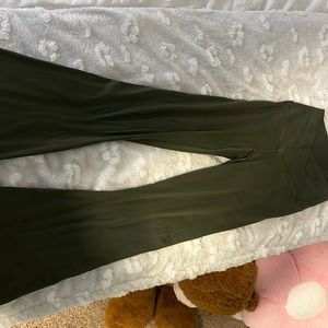 aerie cross over flare leggings